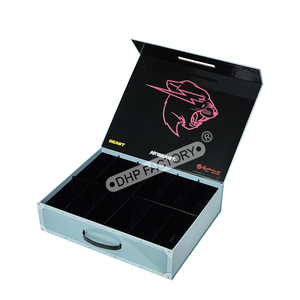Caja de Regalo Magnética Blanca Plegable de Diseño Personalizado con Lazo de Cinta e Impresión de Logotipo, Empaque de Cartón Rígido de Lujo - Product Image 3