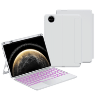 Clavier magnétique populaire à design séparé et disposition US avec pavé tactile multipoint pour Huawei MatePad Pro 13.2" 2023/2025