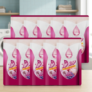 Adoucissant textile liquide Top Step Fruity Floral 300ml, vêtements confortables, doux et parfumés, plus de 80% d'ingrédients actifs - Product Image 2