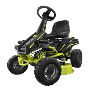 VENDITA RAPIDA: Trattorino <span class=keywords><strong>Tagliaerba</strong></span> Elettrico Ryobis 48V Zero-Turn - 30 Pollici in Acciaio, Nero-Verde, Pronto per la Spedizione - Product Image 2