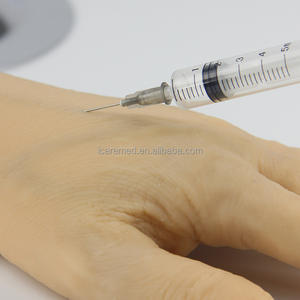 Mannequin professionnel de ponction veineuse à l'avant-bras en PVC, durable et réutilisable, modèle d'entraînement pour les études médicales et la pratique des injections en soins infirmiers - Product Image 2