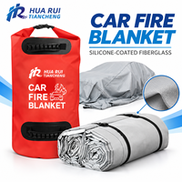 Couverture anti-feu robuste pour véhicules, pour l'extinction d'incendies de batteries, avec service de personnalisation en usine