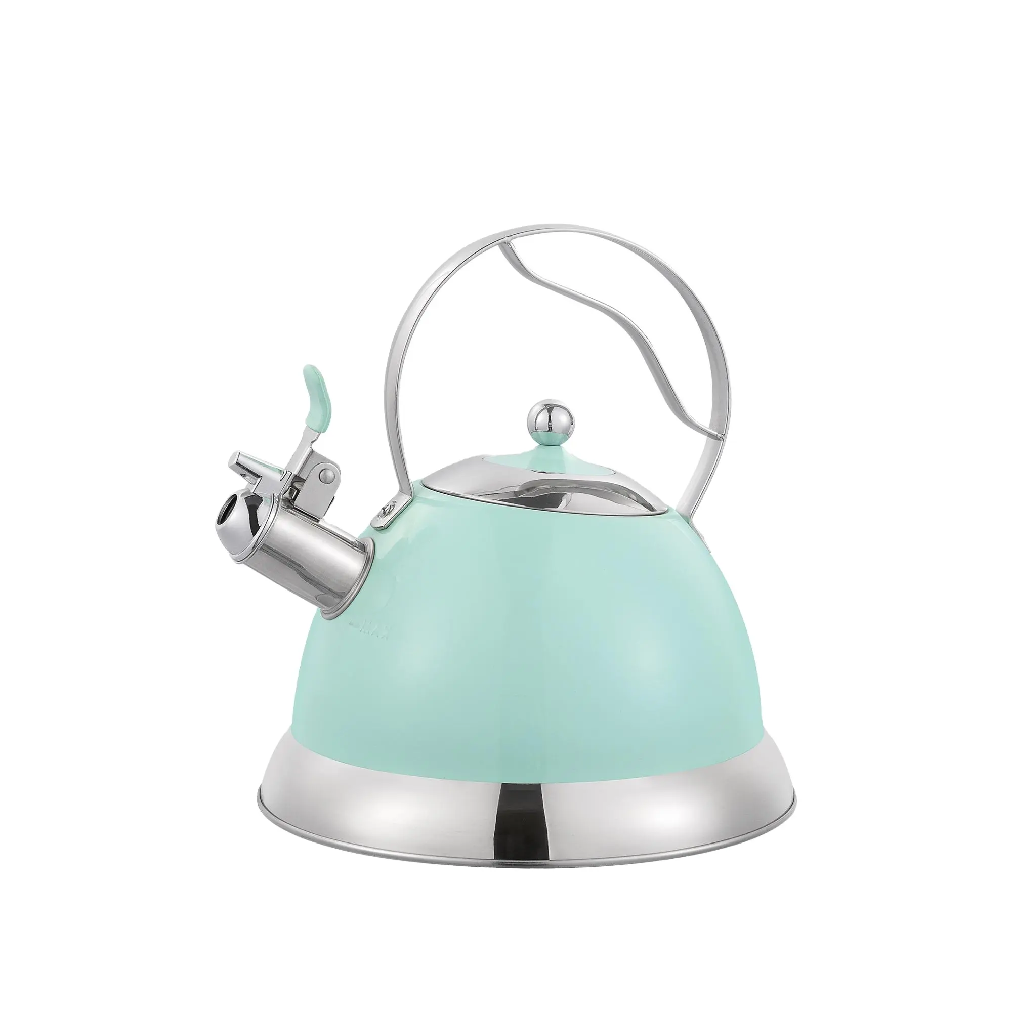 color stainless steel tea kettle for boiling hot water whistling tea kettle