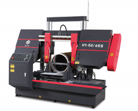 2025 CNC automatique métal coupe bande sciage Machine vitesse régulation inclus pompe engrenage moteur moteur PLC noyau mécanique