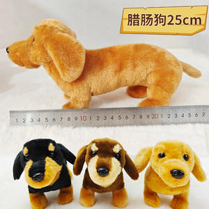 Mascota <span class=keywords><strong>salchicha</strong></span> perro Dachshund peluche Animal <span class=keywords><strong>cachorro</strong></span> simulación perro peluche juguete - Product Image 2
