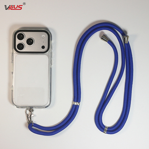 Correa para Teléfono Móvil, Diagonal, Desmontable, Trenzada, para el Cuello, Apta para <span class=keywords><strong>iPhone</strong></span>, Samsung, Uso en Exteriores, Manos Libres - Product Image 1
