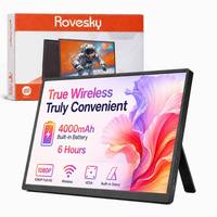 Monitor Portátil Premium de 15.6 Pulgadas FHD 1080P IPS, Pantalla Externa con HDMI Tipo-C para Laptop, Teléfono y Juegos, Venta al Por Mayor OEM