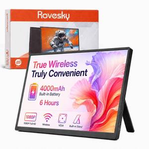 Moniteur portable premium 15,6 pouces FHD 1080P IPS, écran externe avec Type-C et HDMI pour ordinateur portable, téléphone, jeux, vente en gros OEM - Product Image 1