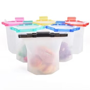 Silicone Food Storage <b>Bags</b> 1500ml Sous Vide Airtight Seal Freezer Safe Sandwich Modern Kitchen Reusable Eco-Friendly <b>Vacuum</b> - Product Image 5