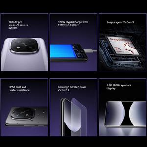 Redmi <span class=keywords><strong>Note</strong></span> 14 Pro Plus 5G Toàn Cầu 6.67 Inch Hyperos 7S Gen <span class=keywords><strong>3</strong></span> Octa Core 12GB + 512GB RAM Dual Sim Điện Thoại Thông Minh 6.67 Inch - Product Image 3