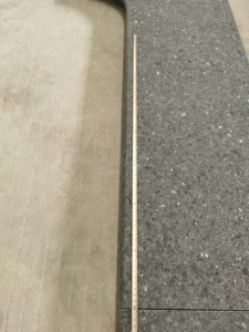 Afrontamiento Piscina Azulejo Borde Negro Afrontamiento Piedras Abang Granito Antideslizante Borde Exterior CE - Product Image 3