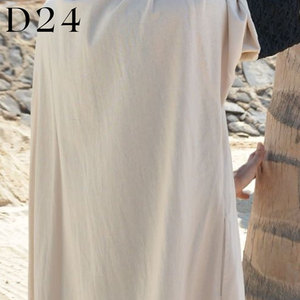 Manufacturer Women Maxi Abaya Color block Custom Loose Fit Slit Hem Prayer Dress Middle East Style All Seasons Lightweight - Product Image 5