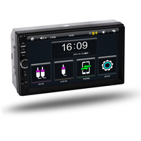 7 "Autoradio de Coche Autoest ereo 2 Din Stereo Audio Video Player mit TF USB FM Lenkrads teuerung und Rückansicht