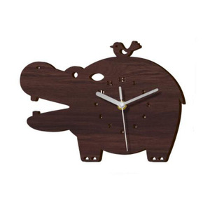 Đồng Hồ Treo Tường Bằng Gỗ Hình Con Nhím Động Vật Hoạt Hình Trang Trí Đồng Hồ Treo Tường Hình Con Nhím MDF Quà Tặng Cho Trẻ Em Đồng Hồ Phòng Trẻ Em - Product Image 2