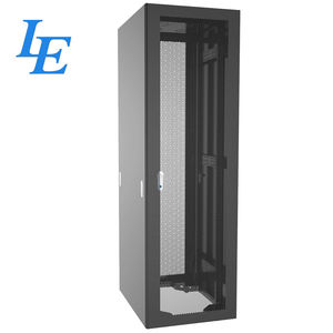 Rack de servidor de telecomunicaciones DDF de pie con puerta de malla 42U para gabinete de red/servidor de internet - Product Image 1