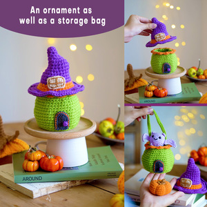 Kit de bricolage de jouets au <span class=keywords><strong>crochet</strong></span> faits à la main <span class=keywords><strong>pour</strong></span> débutants Kit de couture avec suffisamment d'accessoires de fil et de <span class=keywords><strong>crochet</strong></span> <span class=keywords><strong>pour</strong></span> enfants - Product Image 4