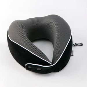 Sleeping Essentials for Long Flight 360° Head Support Degree Comfort and Breathability Travel <b>Memory</b> <b>Foam</b> Neck Pillow - Product Image 4