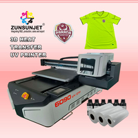 Imprimante multifonctionnelle Imprimante 6090 Uv Dtf 5 en 1 Tête I3200 Imprimante Uv Dtf