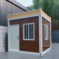 Casa Prefabricada de Acero de 20 pies/40 pies, Moderna, para Invierno, Expandible, Desmontable, Contenedor de Envío, Villa, Tienda, Oficina con Paneles Sándwich