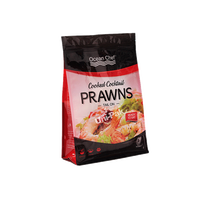 Sac pochette recyclable transparent personnalisé 250G finition mate pour café givré avec fenêtre pour emballage de café
