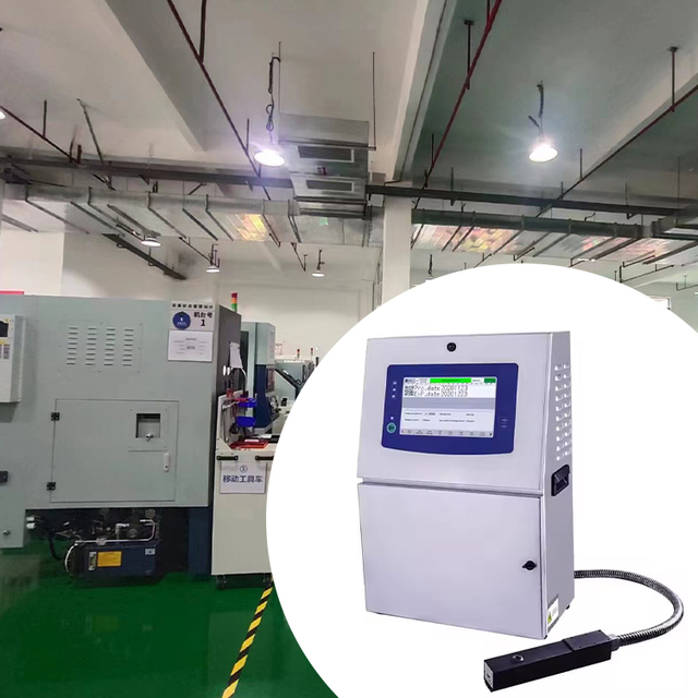 Factory Wholesale S200/S1000 Inkjet Printer Small Character Cij Inkjet Label Printer for Bottle and Cable for Flex Material