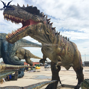 Décoration d'Halloween Big Animatronics Créatures préhistoriques Dinosaurios Modèles 3D Dinosaure réaliste grandeur nature pour l'extérieur - Product Image 1