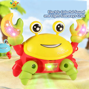 ของขวัญวันเด็ก AJB ของเล่นปูขยับได้ ดีไซน์การ์ตูนน่ารัก มีไฟและเสียงหลากสีสัน ของเล่นแปลกใหม่สำหรับเด็ก - Product Image 5