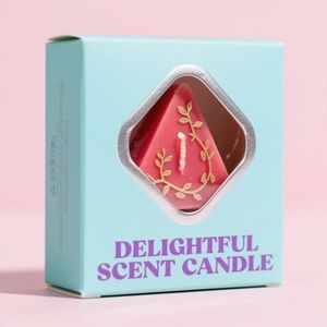 Boîtes d'emballage de luxe pour bougies en cire de soja, boîte à bougies personnalisée, auto-assemblante, rectangulaire, avec support pour taille et logo personnalisés - Product Image 4