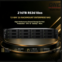 Serveur NAS sans disques haute vitesse pour RackStation RS3618xs et NAS évolutif, simplifie la gestion des données, stockage RS3618xs