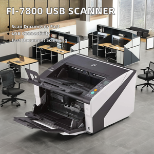 Lecteur de documents USB haute vitesse Fi-7900 noir avec garantie d'un an en stock pour bureau - Product Image 3