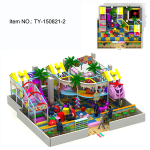 Juegos de Parque de Diversiones Personalizados, Piscina de Pelotas para Bebés, Tobogán, Equipo de Juegos Interior para Niños - Product Image 4
