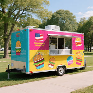 2025 Catering Van <b>Cart</b> For Street Food Truck with Full <b>Kitchen</b> - Product Image 4
