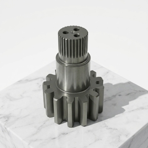 Eje de engranaje de giro de alto torque forjado Haiyuan, engranaje recto de módulo grande con ranura evolvente, piezas de transmisión para caja de cambios de engranajes helicoidales - Product Image 3