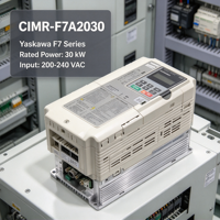 Variateur de fréquence AC haute efficacité CIMR-F7A2030 Yaskawa Varispeed F7 30KW VFD pour la régulation de vitesse des palans de levage lourds