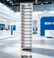 Modul Baterai Deye Tegangan Tinggi 51.2V/100Ah -5.12kWh Rakitan Baterai Terpasang di Rak BOS-G-Pack5.1+BOS-G-PDU-2+9/13 Braket Lapis