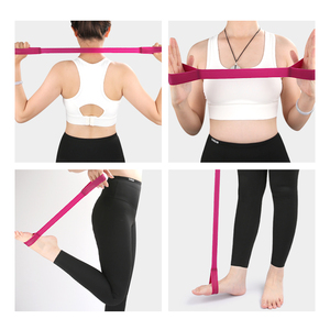 Figura 8 fascia di resistenza braccio spalla posteriore esercizio elastico corda elasticizzata fascia Fitness Yoga <span class=keywords><strong>Pilates</strong></span> Stretching - Product Image 6