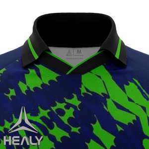 เสื้อฟุตบอลสไตล์เรโทรสปอร์ตแบบขายส่ง เสื้อฟุตบอลวินเทจคอเต่าแขนยาว บริการ OEM - Product Image 3