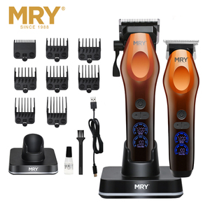 Cortadora <span class=keywords><strong>de</strong></span> Pelo MRY con Motor <span class=keywords><strong>de</strong></span> 7500 RPM, Recargable, <span class=keywords><strong>Profesional</strong></span>, <span class=keywords><strong>de</strong></span> Aleación <span class=keywords><strong>de</strong></span> Aluminio para Barbería, Máquina <span class=keywords><strong>de</strong></span> Peluquería para Hombres - Product Image 4