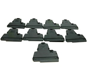 PLC 1SNK505960R0000 Terminal Block End <strong>Plate</strong> <strong>Gray</strong> <strong>LOT</strong> OF 29 Warranty Product - Product Image 1