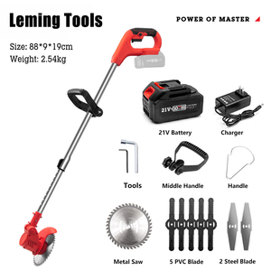 26MM Cordless String Hand Held 20V Mechanical Grass Trimmer Lithium Battery Electric Agricultural Brush Cutter <strong>Weed</strong> <strong>Wacker</strong> - Product Image 5