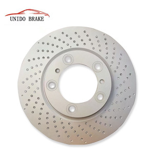 Rotor de disco de freno delantero de alto rendimiento para Porsche - Product Image 2