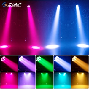 7x40W dẫn di chuyển đèn DMX dẫn chùm mini 7*40W <span class=keywords><strong>RGBW</strong></span> 4 trong 1 <span class=keywords><strong>zoom</strong></span> rửa di chuyển đầu ánh sáng DJ ánh sáng sân khấu - Product Image 3
