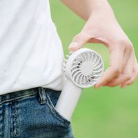 Poche de batterie à bas prix Mini ventilateur de poche Usb Portable ventilateur pratique pour le bureau Logo personnalisé Shenzhen ventilateur à main personnel