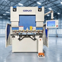 Machine de pliage CNC à 7+1 axes avec longueur de travail personnalisable, contrôleur Delem DA66S, prise en charge de l'outillage de presse plieuse sur mesure
