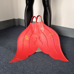 DPR ECO Friendly Goma Monofin Freediving Mermaid Fin Hecho <span class=keywords><strong>de</strong></span> materiales reciclados - Product Image 3
