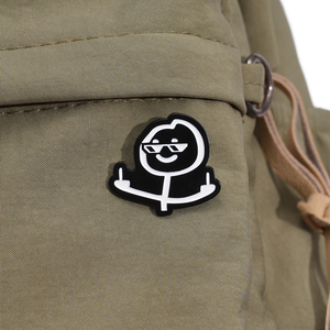 Lustige Brain Drop Emaille-Pins Sarkasmus-Zitate Cartoon-Charakter Humor Broschen Anstecknadeln Witz Metall-Schmuck Geschenk Großhandel - Product Image 3