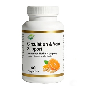 Factory OEM Natural Herbal Extract Complex Diosmin Butcher's Broom Horse <b>Chestnut</b> Circulation & Vein Support Capsules Supplement - Product Image 1