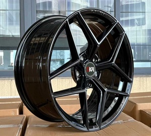 Jantes de voiture de tourisme SKA, nouveau design, 17-19 pouces, 5 trous, 5x112 5x114.3/100/120/108, jantes de course à cinq rayons - Product Image 5