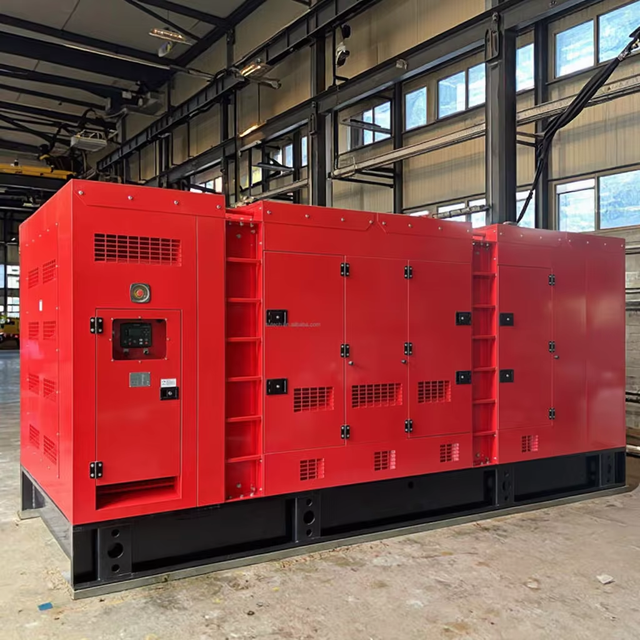 With Cummins Industrial 750Kva 600KW 1000KVA 800KW 1250KVA 1000KW 1500KVA 1200KW Power Plant Power Generators Diesel Generators