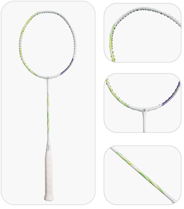 Raquettes <span class=keywords><strong>de</strong></span> <span class=keywords><strong>badminton</strong></span> entièrement en fibre <span class=keywords><strong>de</strong></span> carbone avec cordes, <span class=keywords><strong>raquette</strong></span> professionnelle <span class=keywords><strong>de</strong></span> type offensif G5, <span class=keywords><strong>raquette</strong></span> d'entraînement <span class=keywords><strong>de</strong></span> haute qualité - Product Image 3